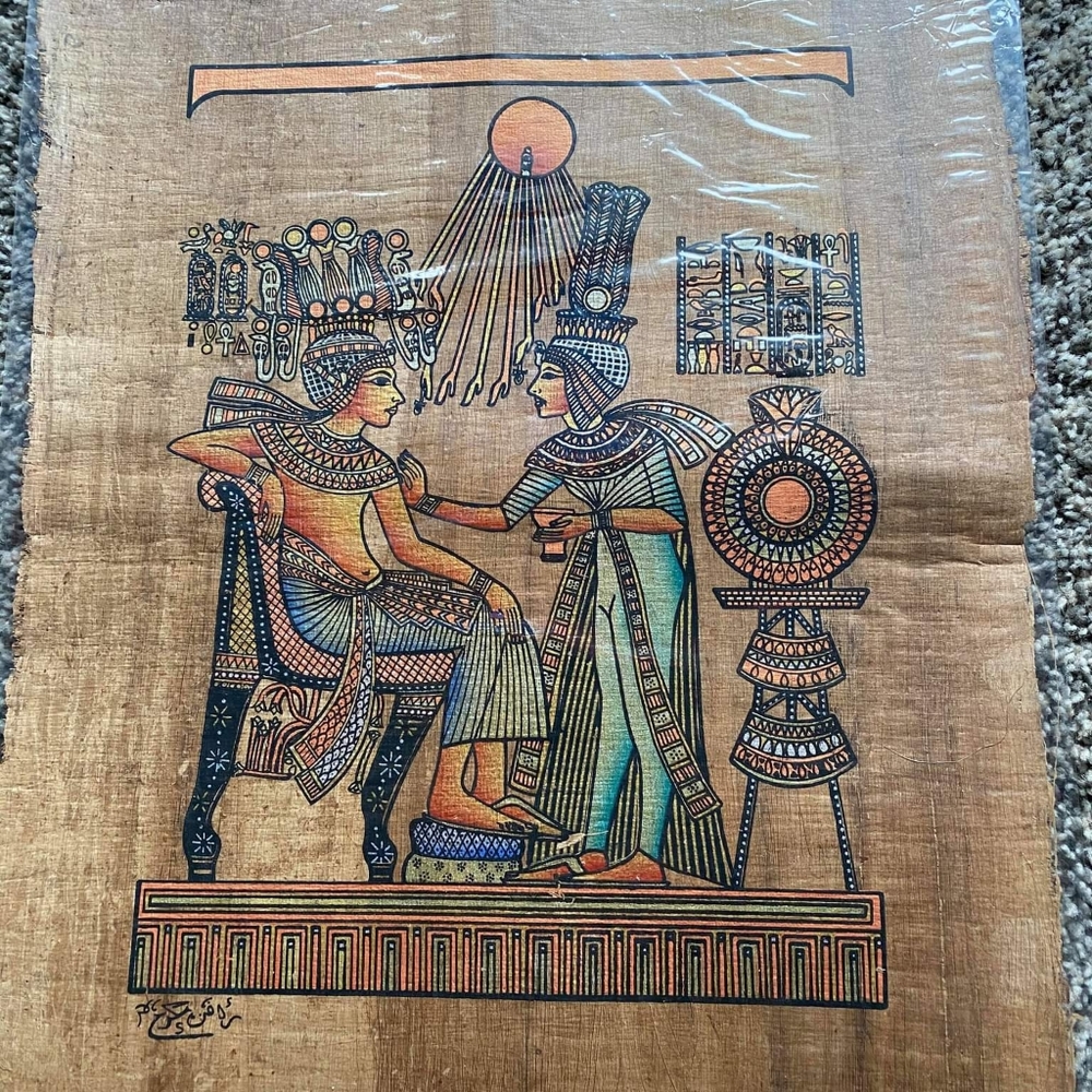 Egyptian Papyrus Picture